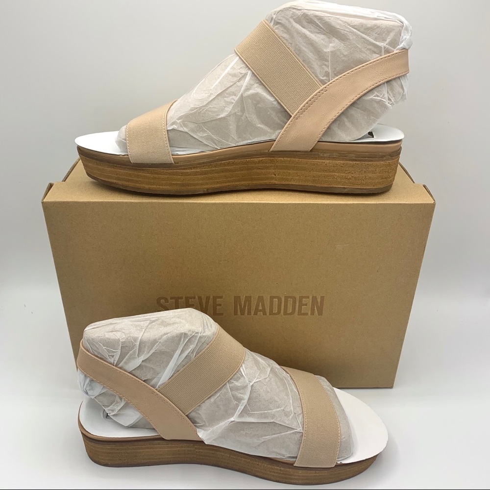 Steve Madden Agile Blush Flatform Sandal